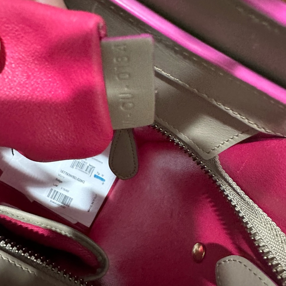 Celine Smooth Calfskin Micro Luggage Beige & Pink - Picture 8 of 8
